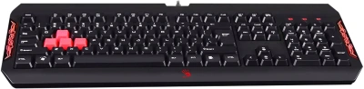 Клавиатура A4Tech Bloody Q100 черный USB Multimedia for gamer (Q100 USB)