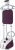 Отпариватель напольный Scarlett SC-GS130S09 1900Вт фиолетовый