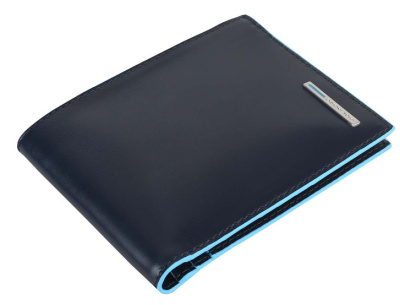 Кошелек мужской Piquadro Blue Square PU1241B2R/BLU2 синий натур.кожа