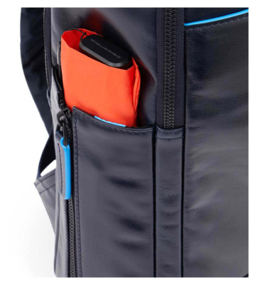 Рюкзак мужской Piquadro Blue Square Revamp CA4818B2V/BLU синий кожа