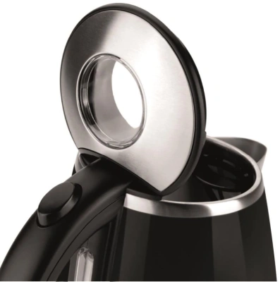 Чайник электрический Zelmer ZCK1274B 1.7л. 2200Вт черный корпус: металл (71505040P)