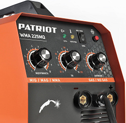 Сварочный полуавтомат Patriot WMA 225MQ инвертор MIG-MAG/ММА 9.4кВт