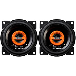 Колонки автомобильные Edge EDST214-E6 80Вт 84дБ 4Ом 10см (4дюйм) (ком.:2кол.) коаксиальные двухполосные