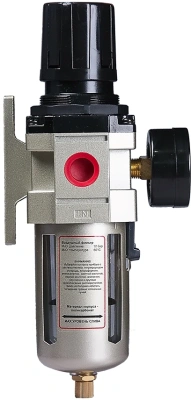 Блок подготовки для пневмоинструмента Fubag FRL 3000 серебристый