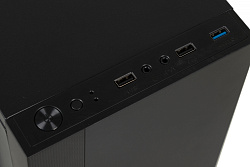Корпус Accord K-16B черный без БП ATX 6x120mm 2xUSB2.0 1xUSB3.0 audio