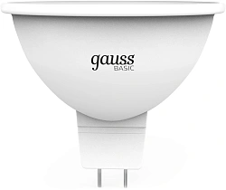 Лампа светодиодная Gauss Elementary 9Вт цок.:GU5.3 софит 12B св.свеч.теп.св./дневн. (упак.:10шт) (11519)