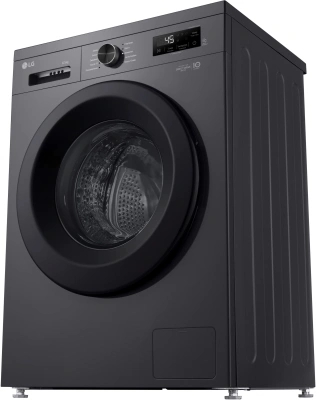 Стиральная машина LG F2Y1WS6J класс: A загр.фронтальная макс.:6.5кг темно-серый инвертер