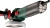 Углошлифовальная машина Metabo WEVA 15-125 Quick 1550Вт 11000об/мин рез.шпин.:M14 d=125мм (600496000)