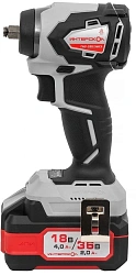Гайковерт Интерскол ГАУ-250/36ВЭ аккум. патрон:квад.3/8" (кейс в комплекте) (863.2.2.70)