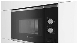 Микроволновая печь Bosch BFL520MS0 20л. 800Вт черный (встраиваемая)