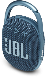 Колонка порт. JBL Clip 4 синий 5W 1.0 BT 15м 500mAh (JBLCLIP4BLU)