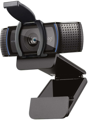 Камера Web Logitech HD Webcam C920e черный 3Mpix (1920x1080) USB2.0 с микрофоном (960-001360)
