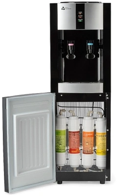 Пурифайер AEL H1s-LC напольный компрессорный черный/серебристый