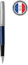 Ручка перьев. Parker Jotter Core F63 (CW2030950) Royal Blue CT M сталь нержавеющая подар.кор.