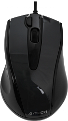 Мышь A4Tech V-Track Padless N-500FS черный оптическая 1200dpi silent USB 3but