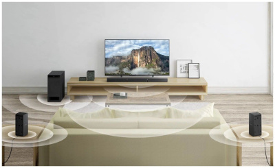 Саундбар Sony HT-S40R 5.1 600Вт черный