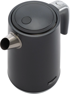 Чайник электрический Rondell 1002-RE-01 1.7л. 2200Вт черный корпус: металл (RDE-1002)