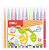 Фломастеры Deli EC10324 Color Emotion кисть смываемые 24цв. пластиковый пенал (24шт.)