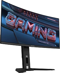 Монитор Gigabyte 34" MO34WQC2 черный OLED LED 21:9 HDMI M/M матовая HAS Piv 250cd 178гр/178гр 3440x1440 240Hz DP WQ USB 9.86кг