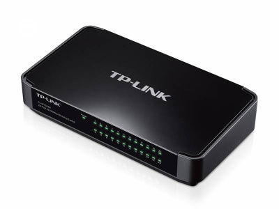 Коммутатор TP-Link TL-SF1024M (L2) 24x100Мбит/с неуправляемый