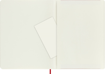 Блокнот Moleskine CLASSIC SOFT QP621F2 XLarge 190х250мм 192стр. линейка мягкая обложка красный