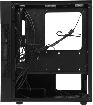 Корпус Aerocool Atomic Lite-G-BK-v2 черный без БП mATX 6x120mm 2x140mm 1xUSB2.0 2xUSB3.0 audio bott PSU