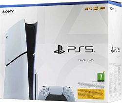Игровая консоль PlayStation 5 Slim CFI-2016A01Y белый/черный
