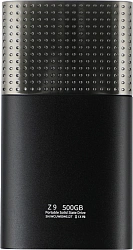 Накопитель SSD Netac USB-C 500GB NT01Z9-500G-32BK Z9 черный