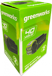 Батарея аккумуляторная Greenworks 2927207 40В 5Ач Li-Ion