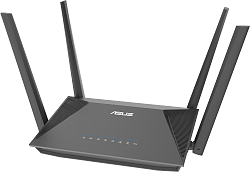 Роутер беспроводной Asus RT-AX52 Pro AX3000 10/100/1000BASE-TX черный