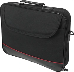 Сумка для ноутбука 15.6" Continent CC-100 BK черный/красный полиэстер