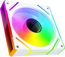 Вентилятор для корпуса Bloody BD-CF120ARGB2 LCD ARGB 120х120x25 белый 4-pin 26дБ (BD-CF120ARGB2-WH) Ret