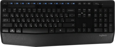 Клавиатура + мышь Logitech MK345 клав:черный мышь:черный USB беспроводная Multimedia (920-012925)