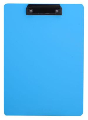 Папка-планшет Deli Rio EF75202 A4 полипропилен вспененный ассорти