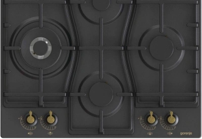 Газовая варочная поверхность Gorenje GW6D42CLB черный