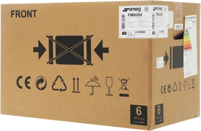 Микроволновая печь Smeg FMI020X 21л. 800Вт нержавеющая сталь (встраиваемая)