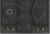 Газовая варочная поверхность Gorenje GW6D42CLB черный