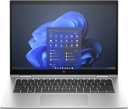 Ноутбук HP EliteBook x360 1040 G11 2-in-1 Core Ultra 7 155H 16Gb SSD512Gb Intel Arc 14" IPS Touch WUXGA (1920x1200) Windows 11 Pro 64 silver WiFi BT Cam (BA0A9ET)