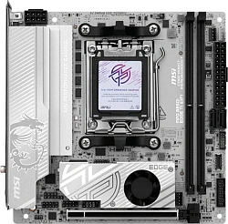 Материнская плата MSI MPG B850I EDGE TI WIFI SocketAM5 AMD B850 2xDDR5 mini-ITX AC`97 8ch(7.1) 5Gigabit RAID+HDMI