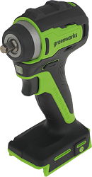Гайковерт Greenworks G24IW200 аккум. патрон:квад.3/8" (3803607)