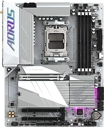 Материнская плата Gigabyte B650E AORUS ELITE X AX ICE Socket AM5 AMD B650 4xDDR5 ATX AC`97 8ch(7.1) 2.5Gg RAID+HDMI