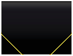 Портфель Бюрократ Black Opal BLPP13 13 отдел. A4 пластик 0.7мм черный/ассорти