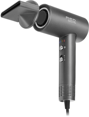 Фен Red Solution RF-510 1400Вт серый/серебристый