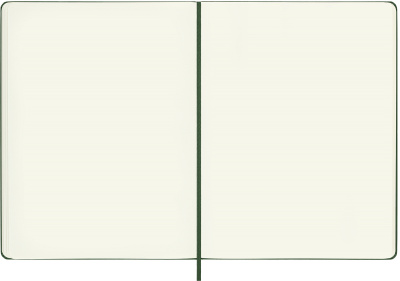 Блокнот Moleskine CLASSIC QP092K15 XLarge 190х250мм 192стр. нелинованный твердая обложка зеленый