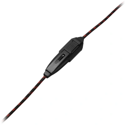 Наушники с микрофоном Оклик HS-L500G TOXIC черный 2.2м мониторные оголовье (472656)