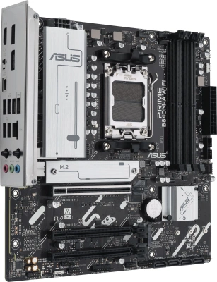 Материнская плата Asus PRIME B840M-A WIFI SocketAM5 AMD B840 4xDDR5 mATX AC`97 8ch(7.1) 2.5Gg RAID+HDMI+DP