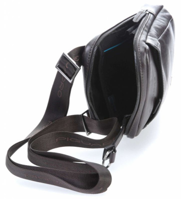 Сумка мужская Piquadro Black Square CA3084B3/TM темно-коричневый натур.кожа