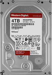 Жесткий диск WD SATA-III 4Tb WD4003FFBX NAS Red Pro (7200rpm) 256Mb 3.5"