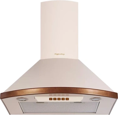 Вытяжка каминная Kuppersberg Bona 60 C бежевый/бронза управление: кнопочное (1 мотор)