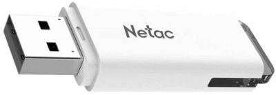 Флеш Диск Netac 128Gb U185 NT03U185N-128G-20WH USB2.0 белый